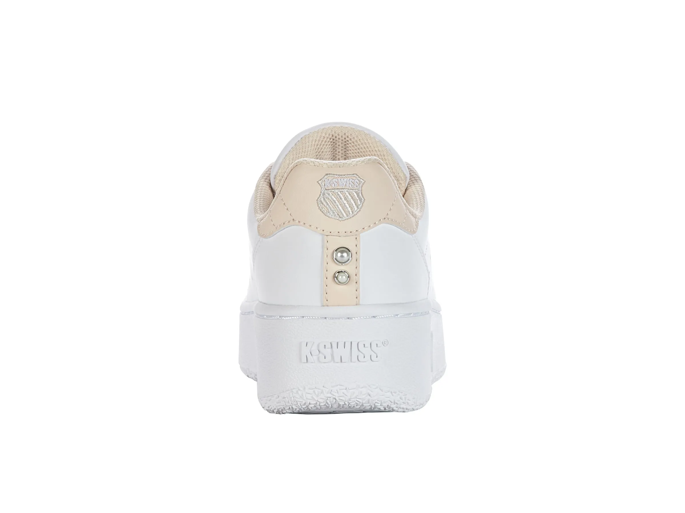 98536-951-M | CLASSIC PF PLATFORM | WHITE/CREAM TAN/PEARL