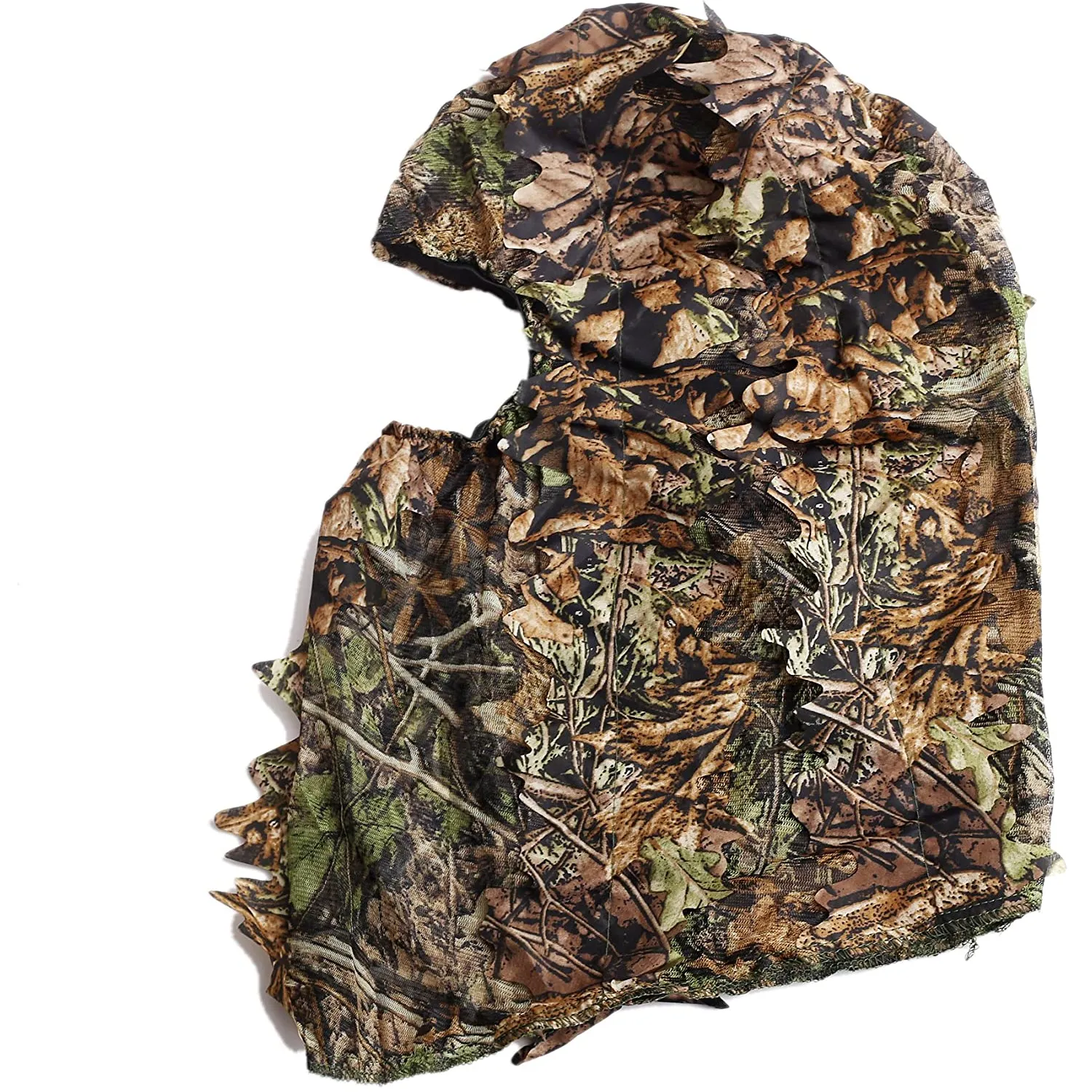 ABCAMO Ghillie Camouflage Leafy Hat Full Face Mask