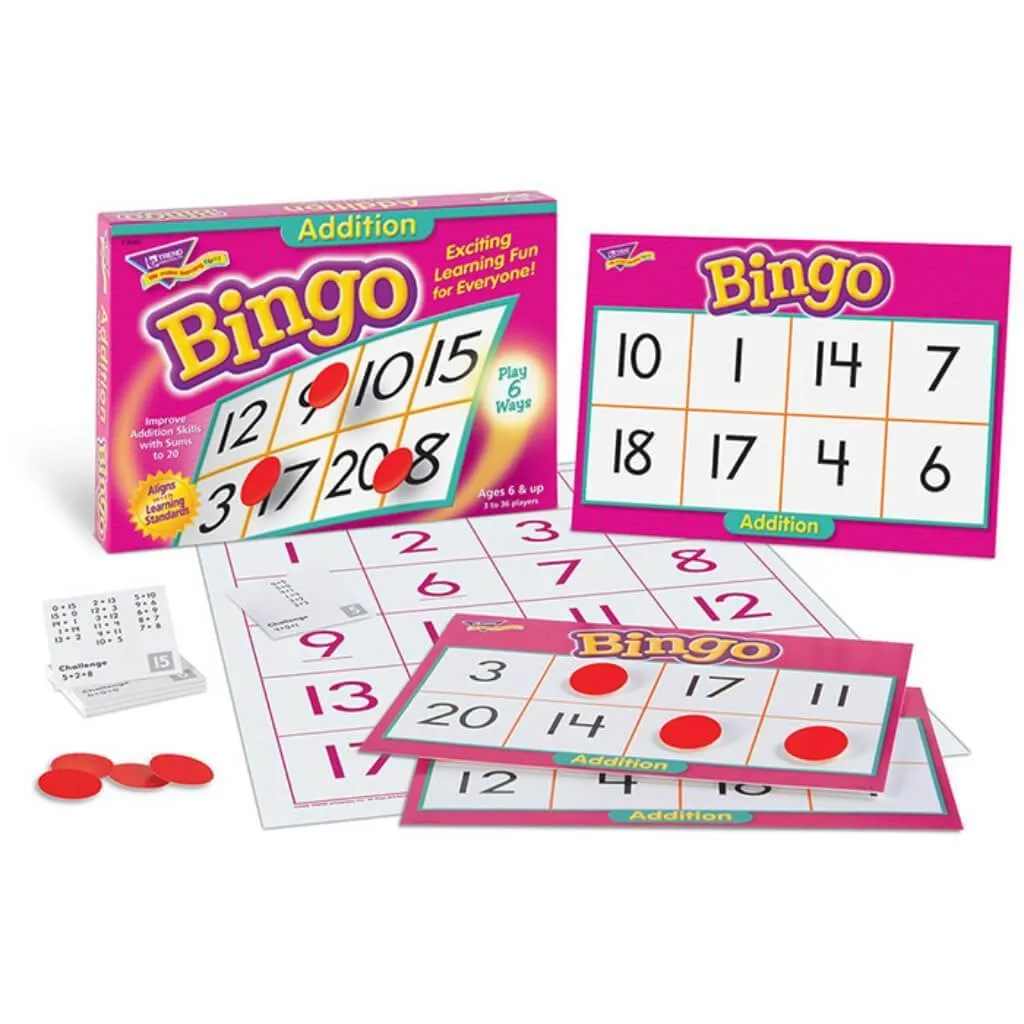 Additon Bingo Game