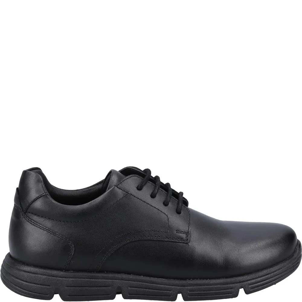 ADRIAN Boys Leather Shoes Black