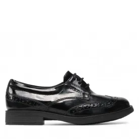 AGATA Girls Shoes Patent Black