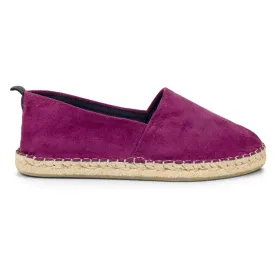 Alpargata Espadrille Yolanda Camurça Uva