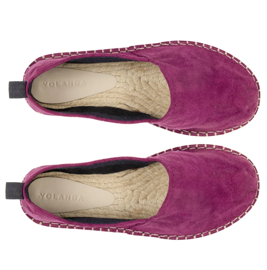 Alpargata Espadrille Yolanda Camurça Uva