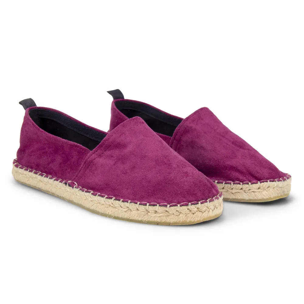 Alpargata Espadrille Yolanda Camurça Uva