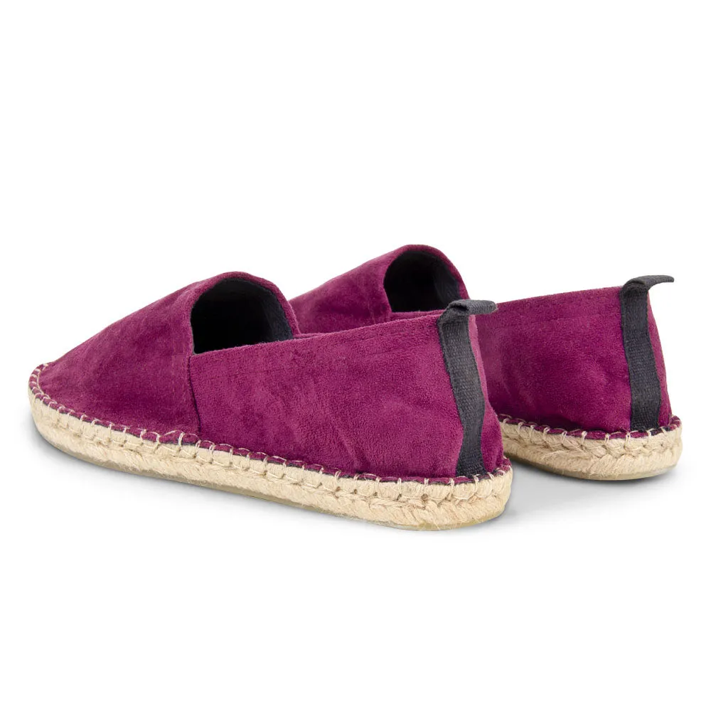 Alpargata Espadrille Yolanda Camurça Uva