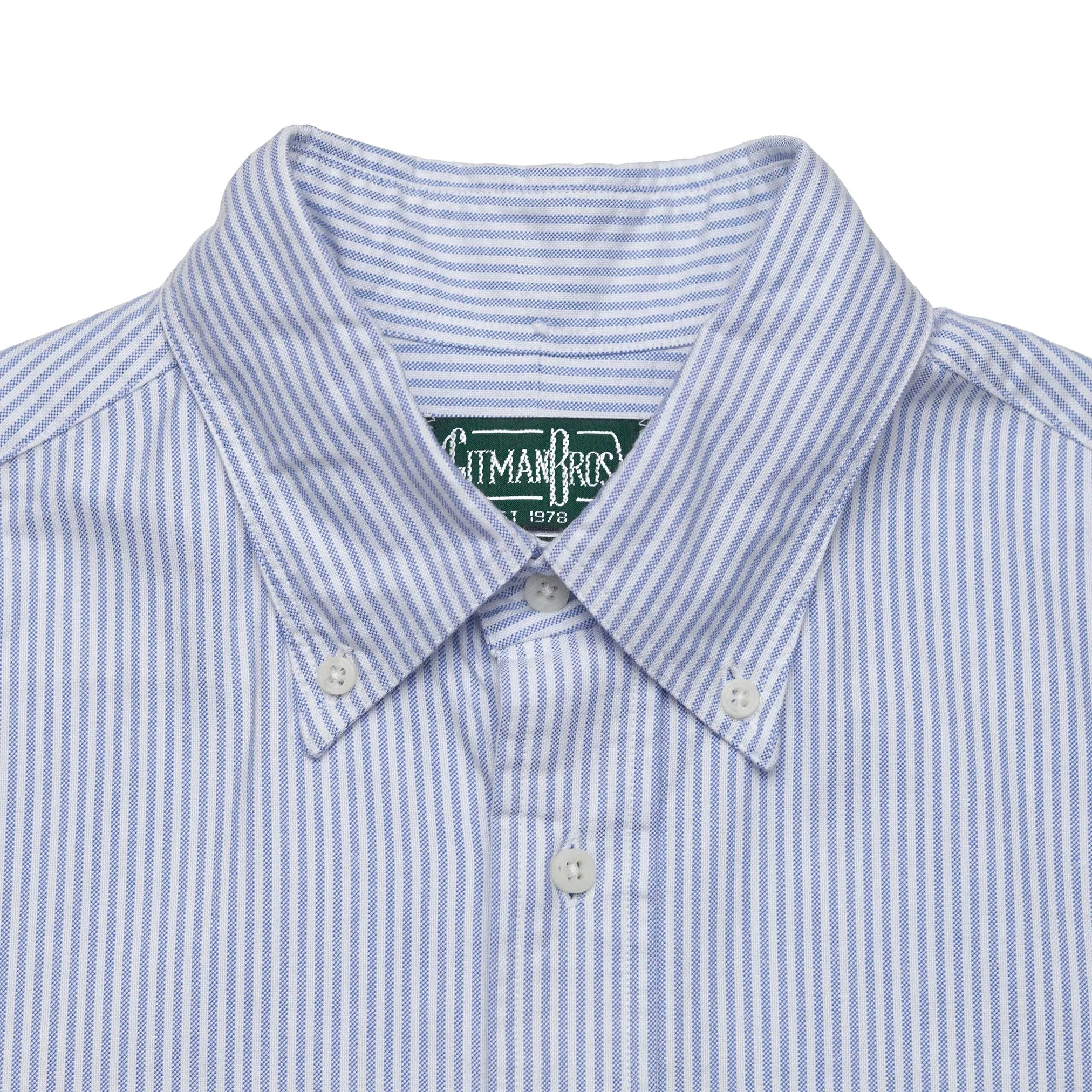 Blue Stripe Oxford