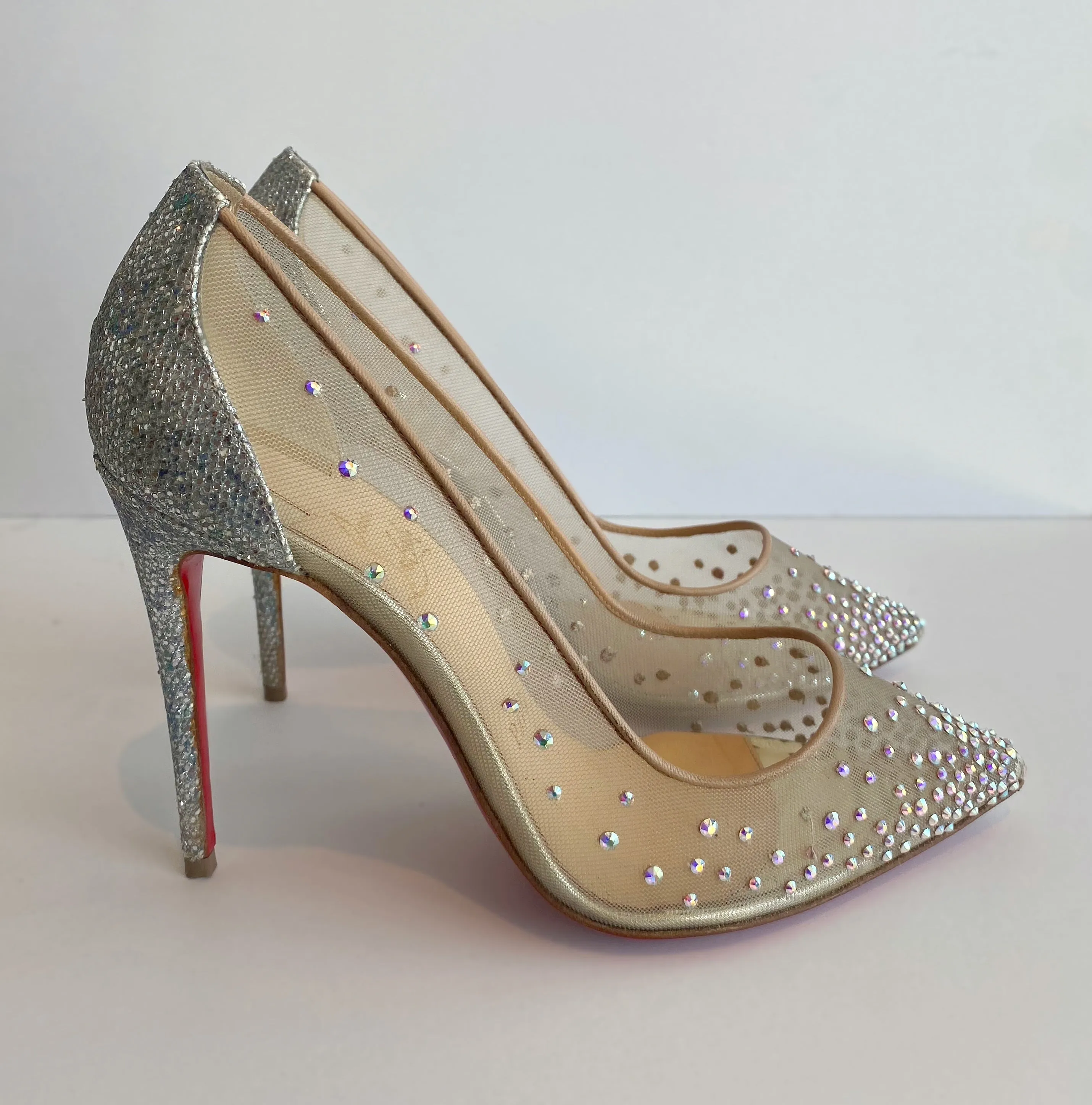 Christian Louboutin Crystal Pumps