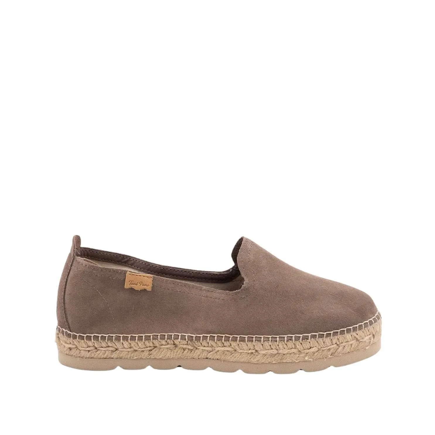 Closed Toe Suede Leather Espadrilles for Women - Aurem