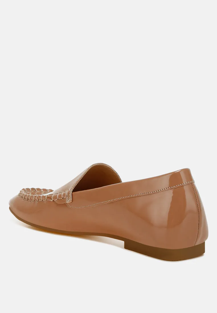 Dama  Patent Pleather Loafers