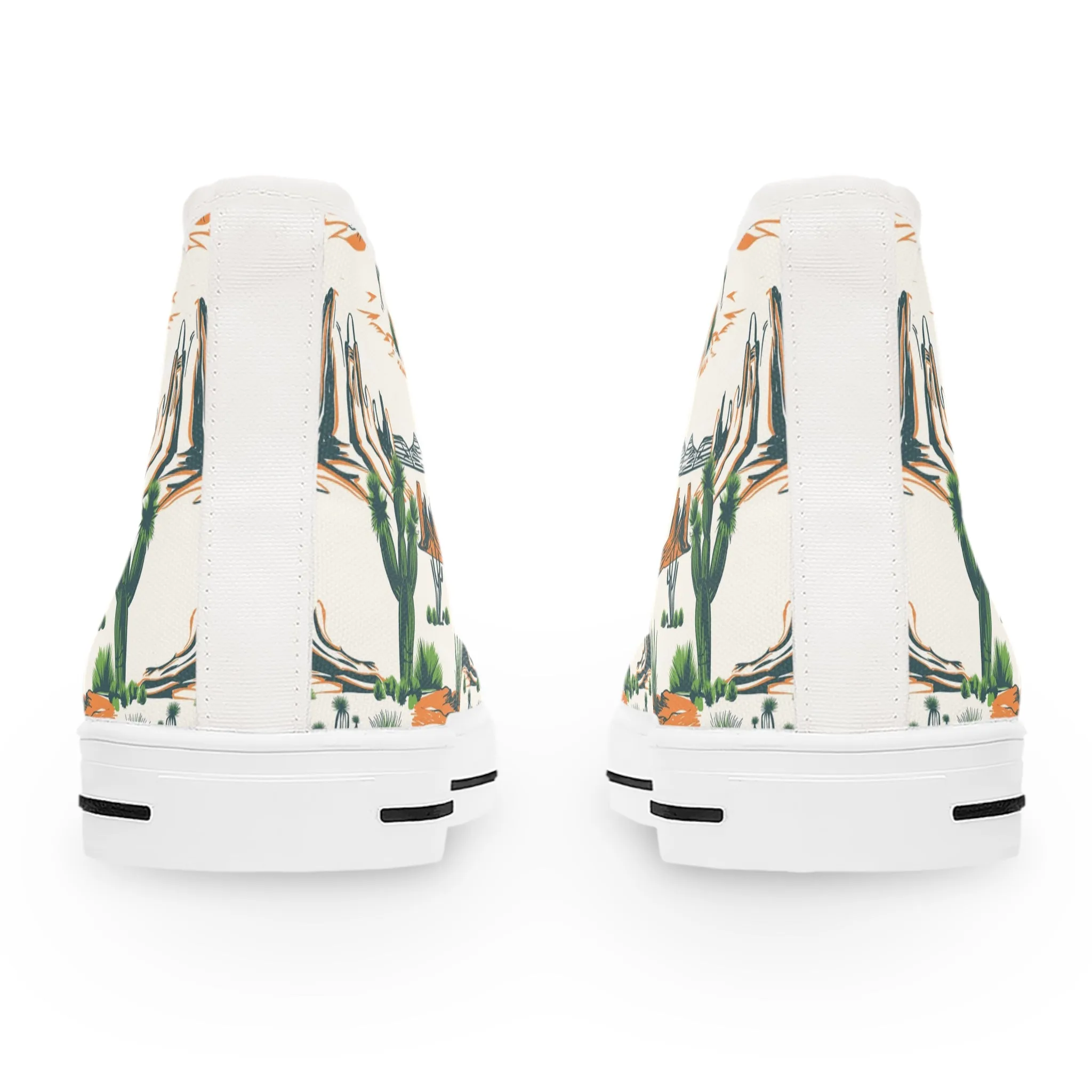 Desert Bloom Women's High Top Sneakers