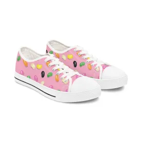 Easter Jelly Bean Women's Low Top Sneakers