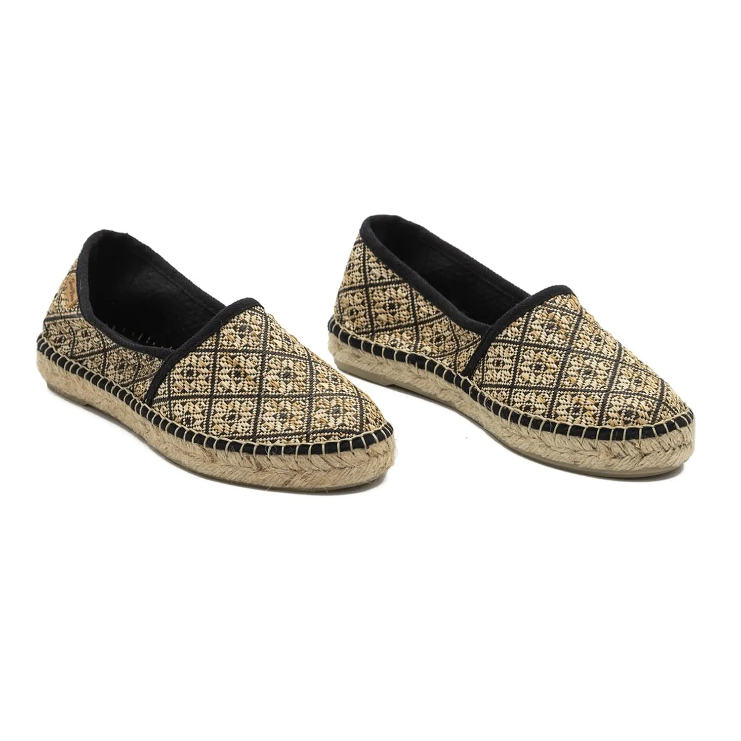 Embroidery Flat Espadrilles For Women - Alma-GE