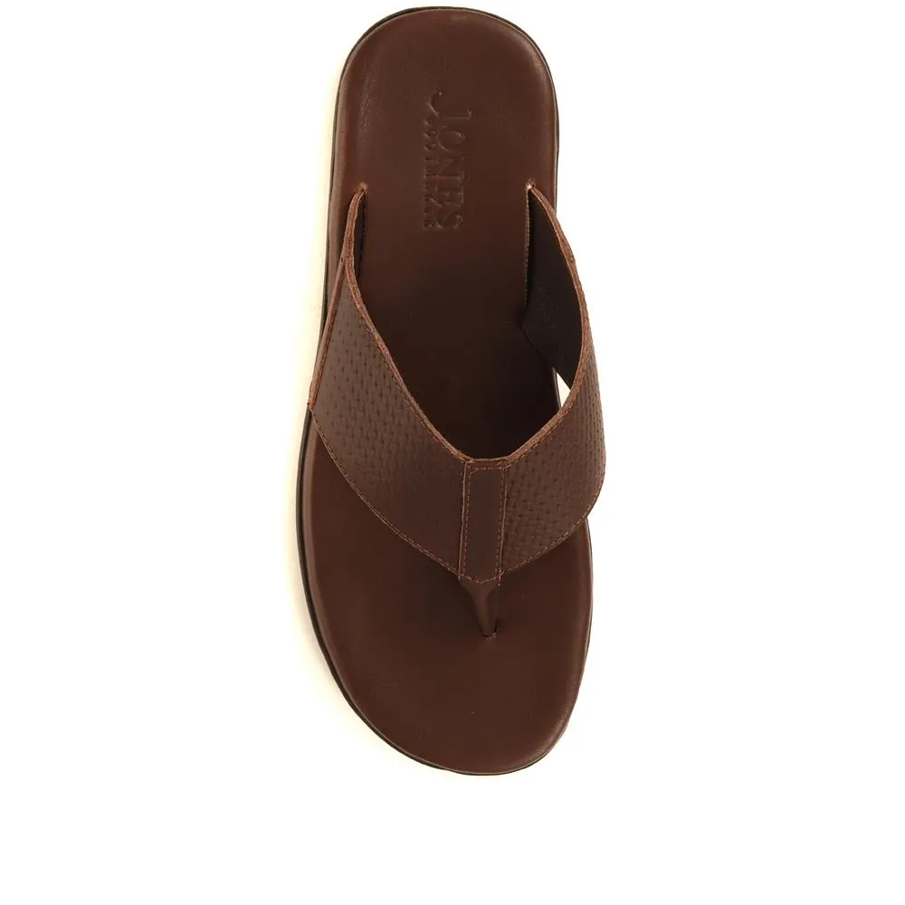 Emmett Leather Toe Post Sandals - EMMETT / 318 612