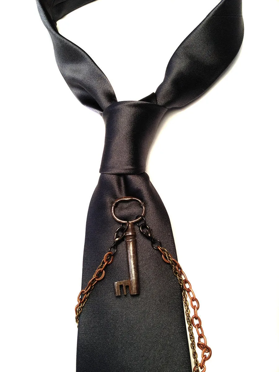 Escape Artist Narrow Silk Necktie