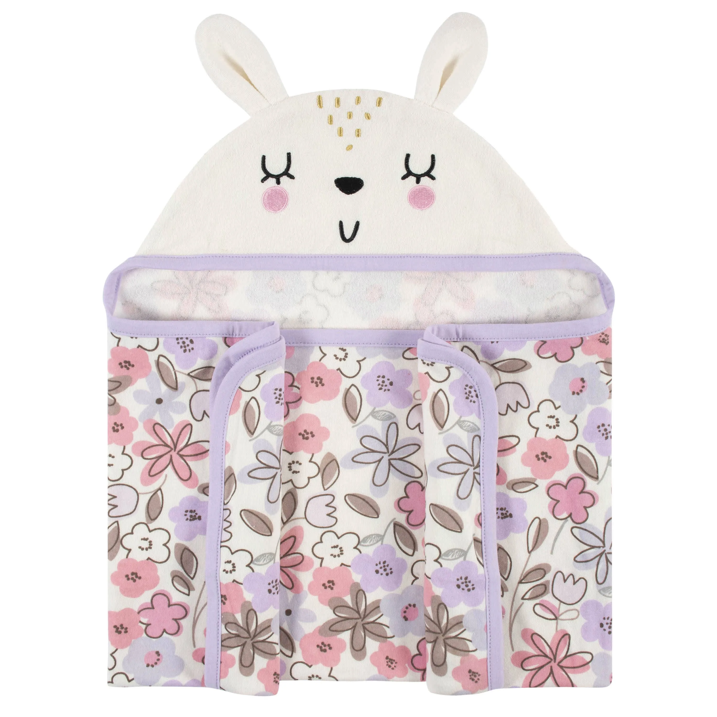 Girls Bunny Ballerina Bath Wrap