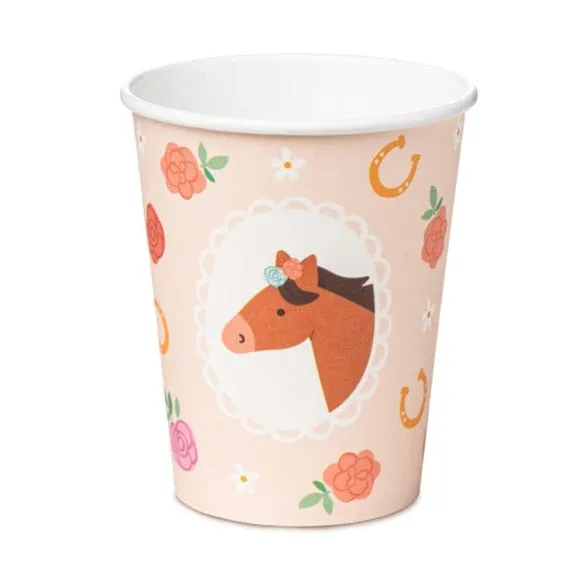 Horse Party Cups x 6