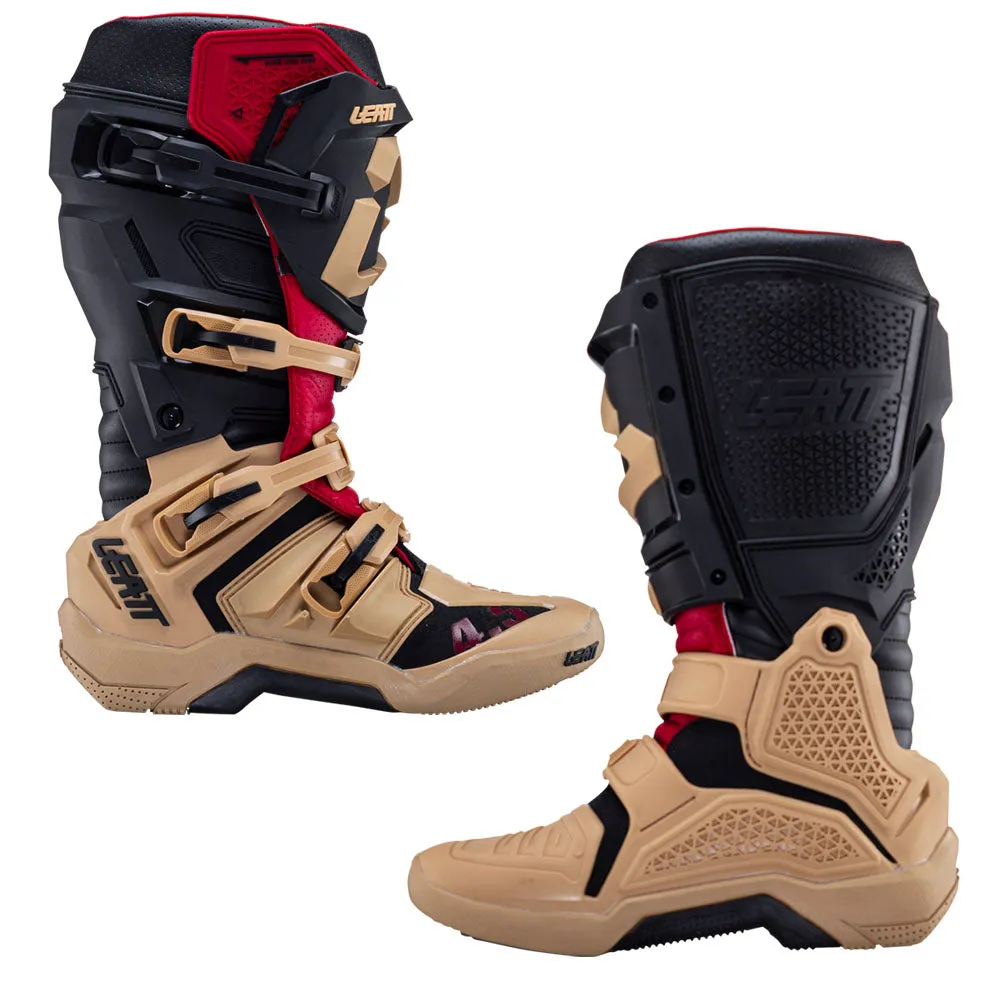 Leatt 4.5 Motocross Boot Ruby Stone