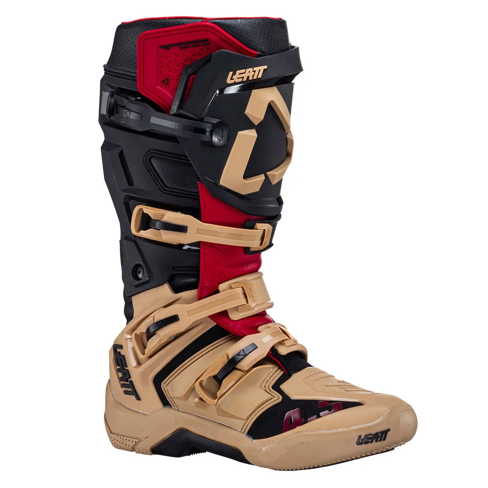 Leatt 4.5 Motocross Boot Ruby Stone