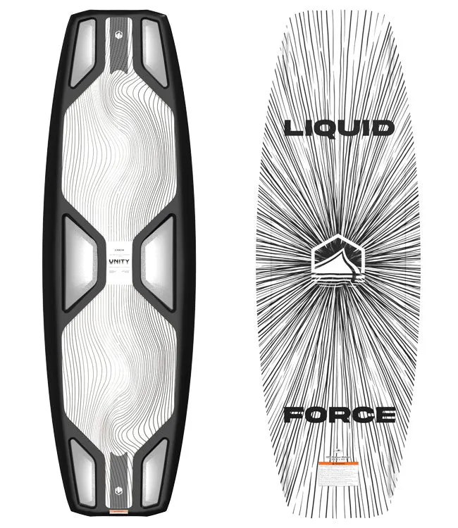 Liquid Force Unity Aero Wakeboard Package with Index Boots (2024)