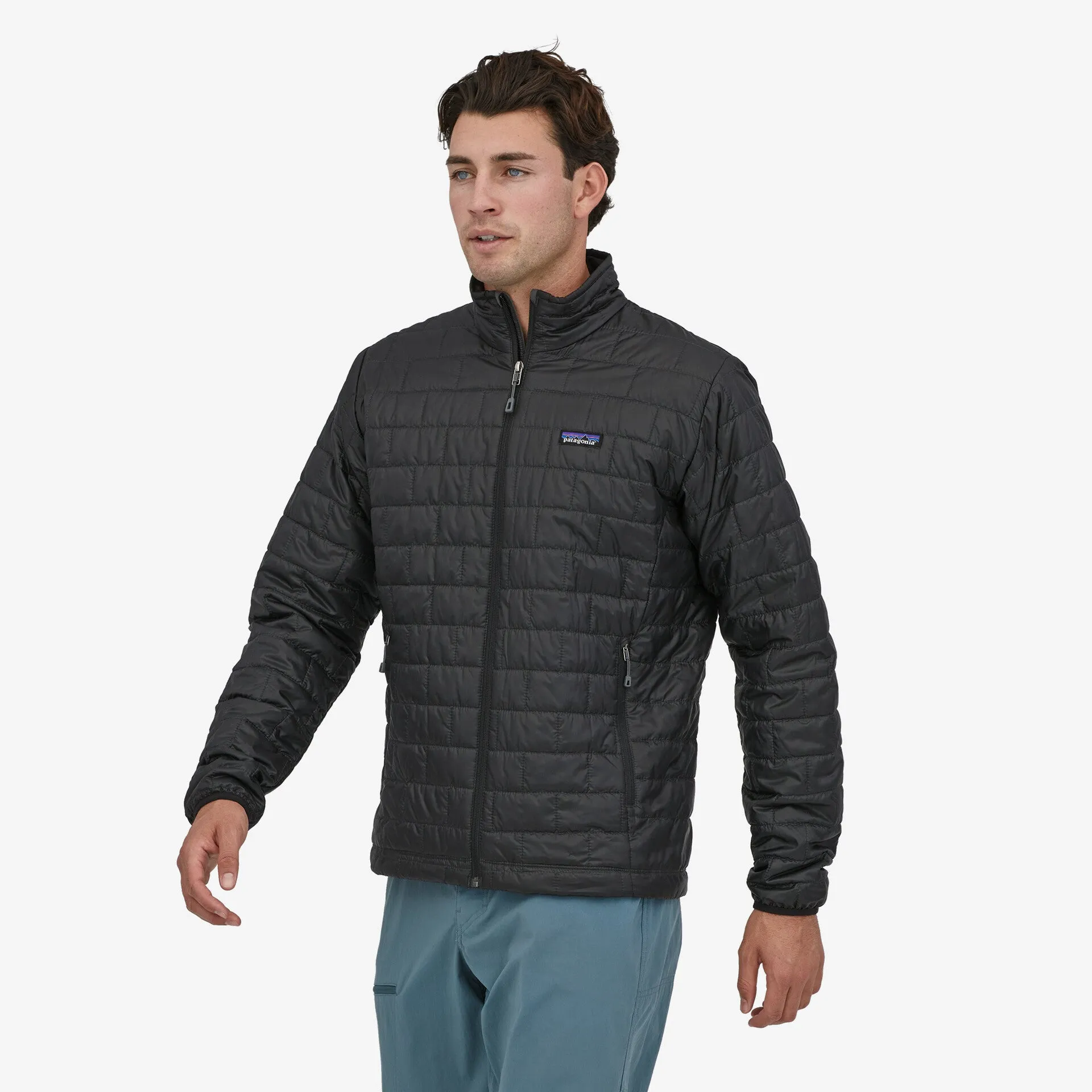 Patagonia Men's Nano Puff Jacket - BLACK