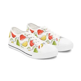 Pear Women's Low Top Sneakers