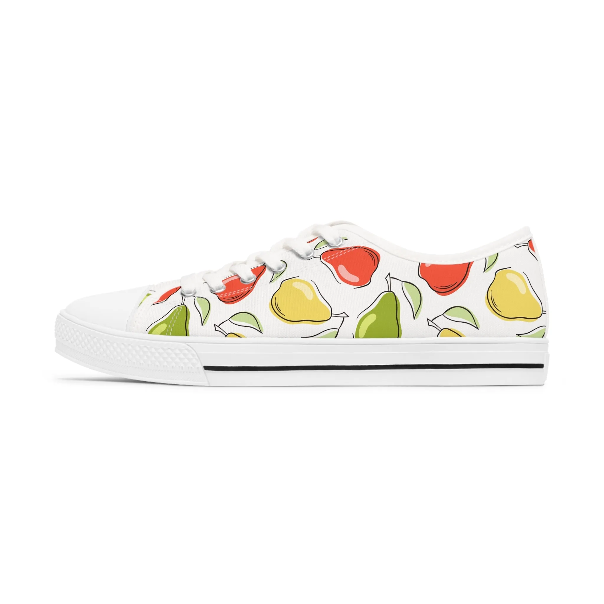 Pear Women's Low Top Sneakers