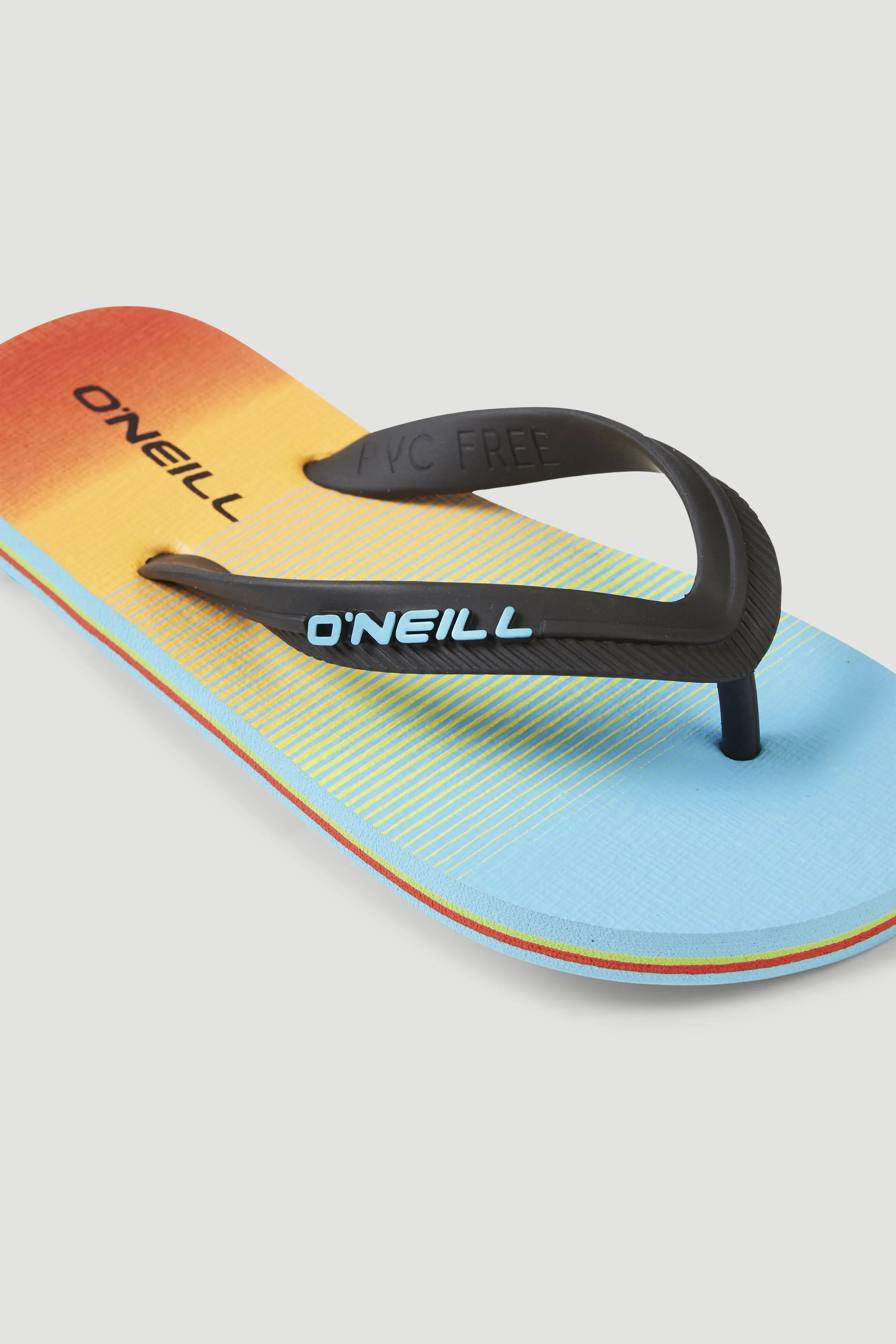 Profile Graphic Sandals | Light Blue Simple Gradient