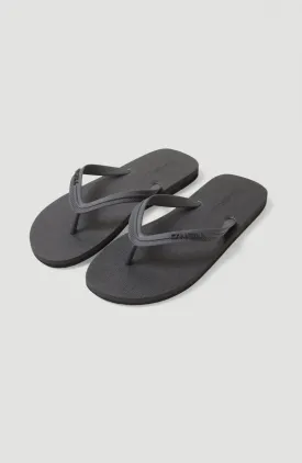 Profile Small Logo Sandals | Asphalt