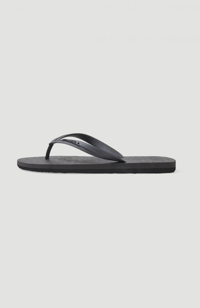 Profile Small Logo Sandals | Asphalt