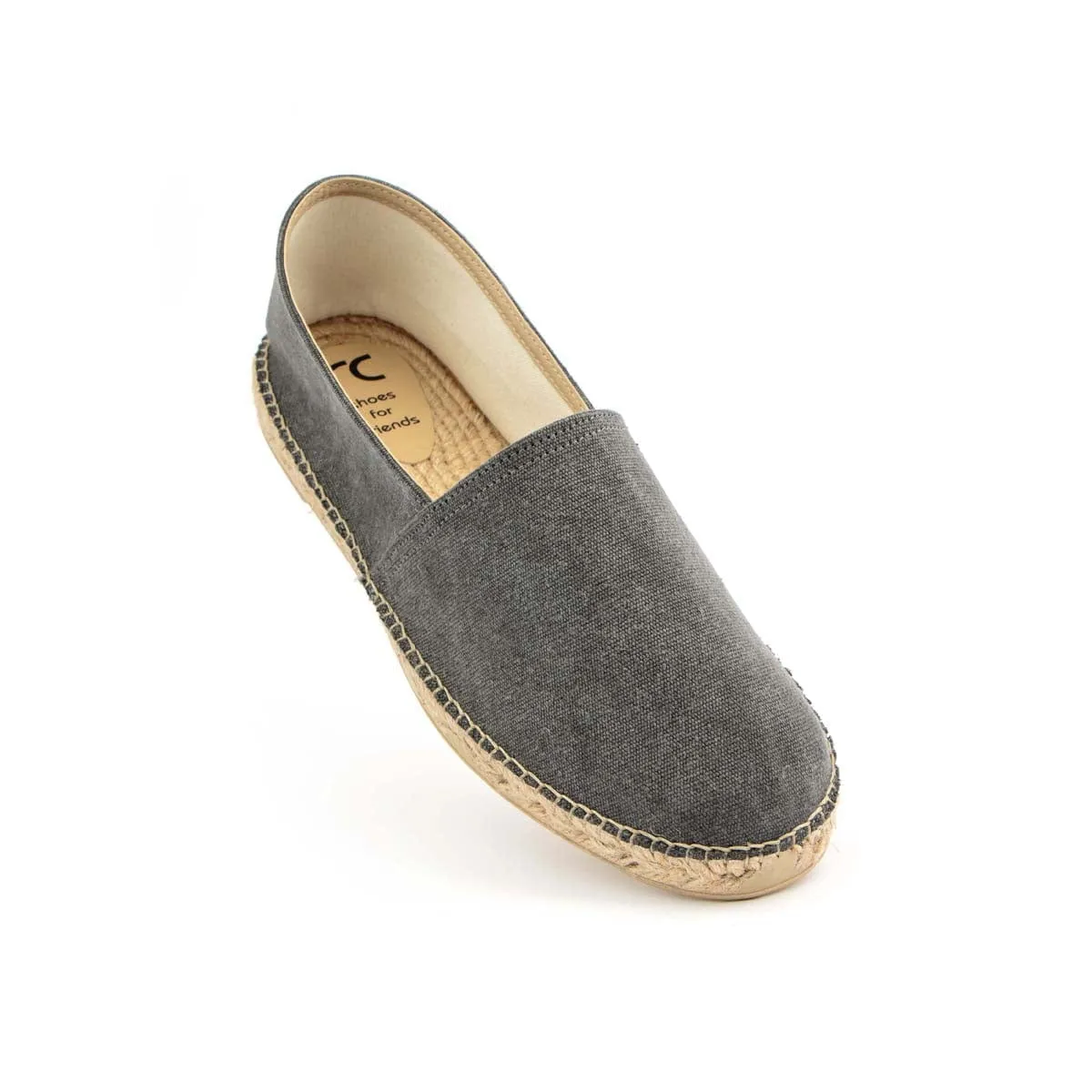 RC Unisex Vegan Espadrilles | Wash Black