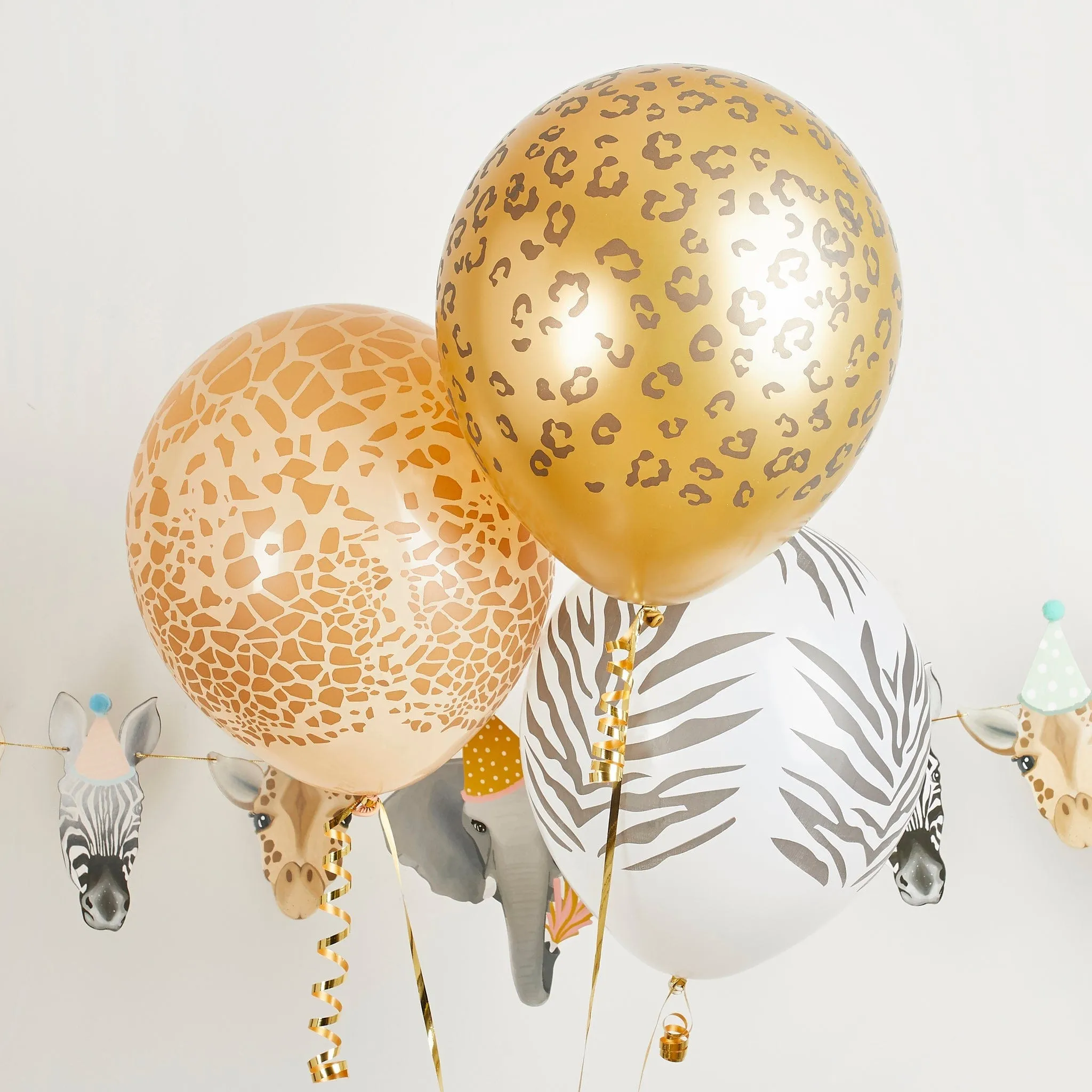 Safari Balloon Bundle - 12 pack