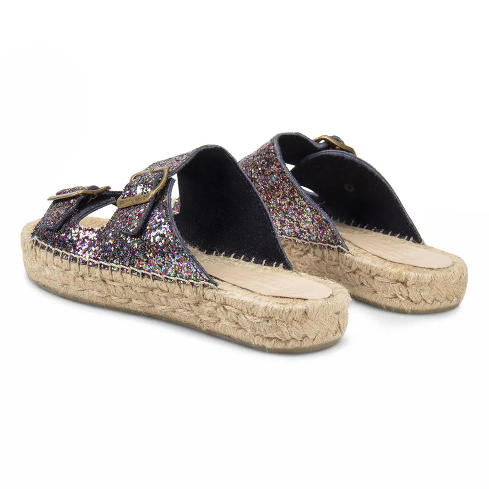 Sandália Espadrille Juanita Glitter