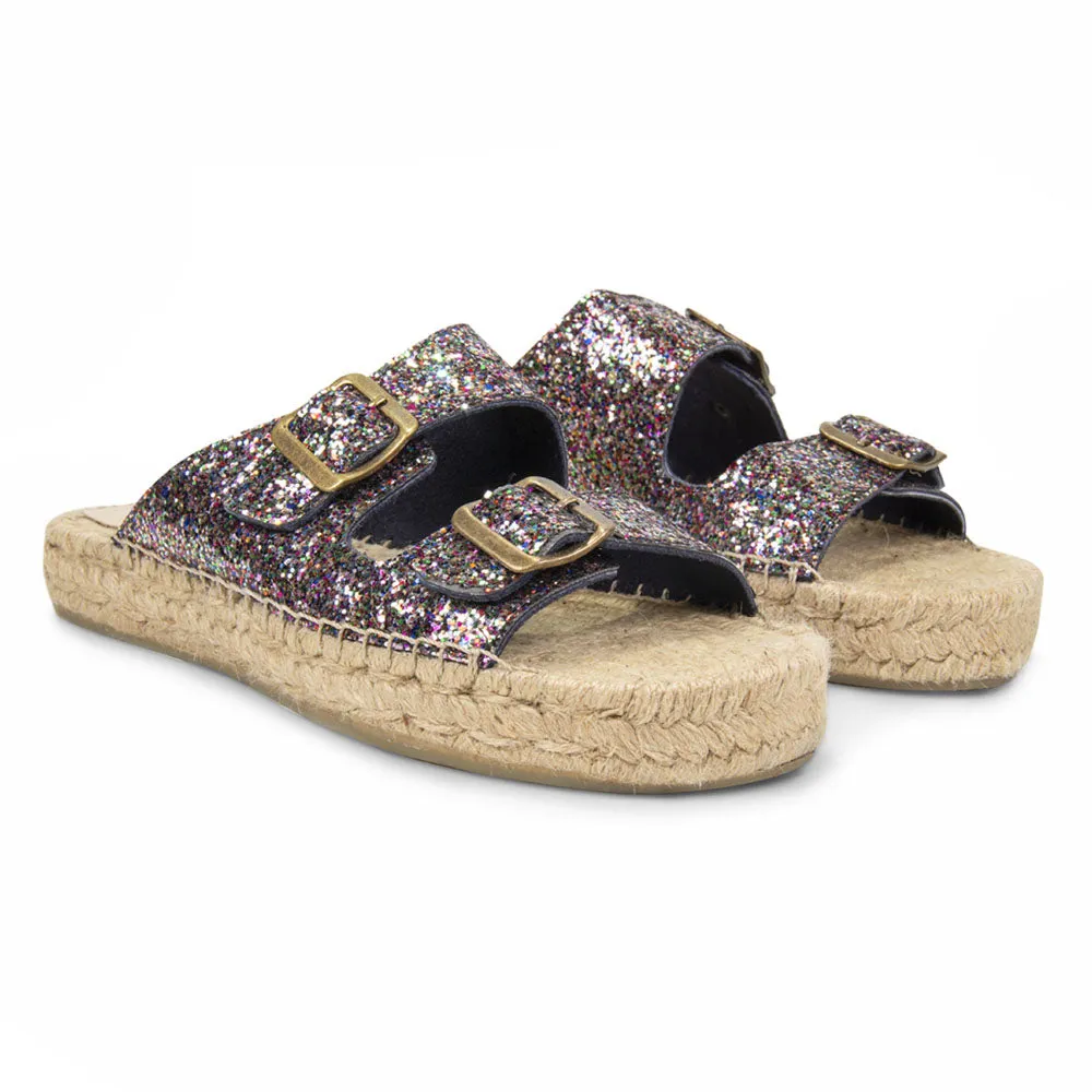 Sandália Espadrille Juanita Glitter