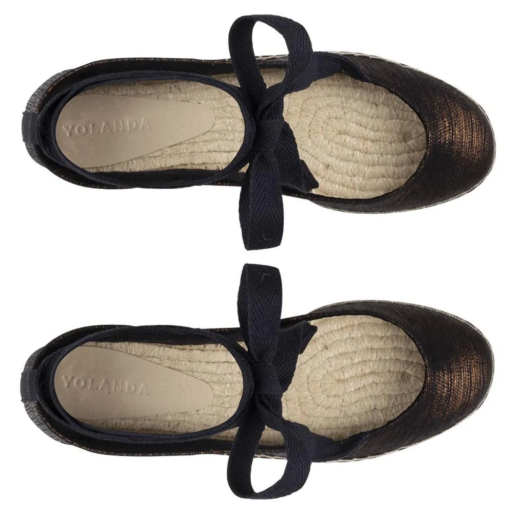 Sapatilha Espadrille Olívia Bronze