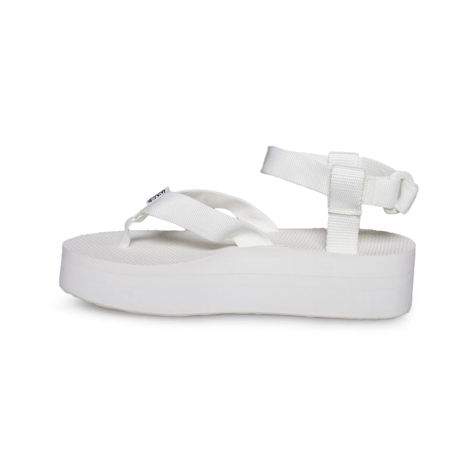 Teva Flatform Sandal Bright White