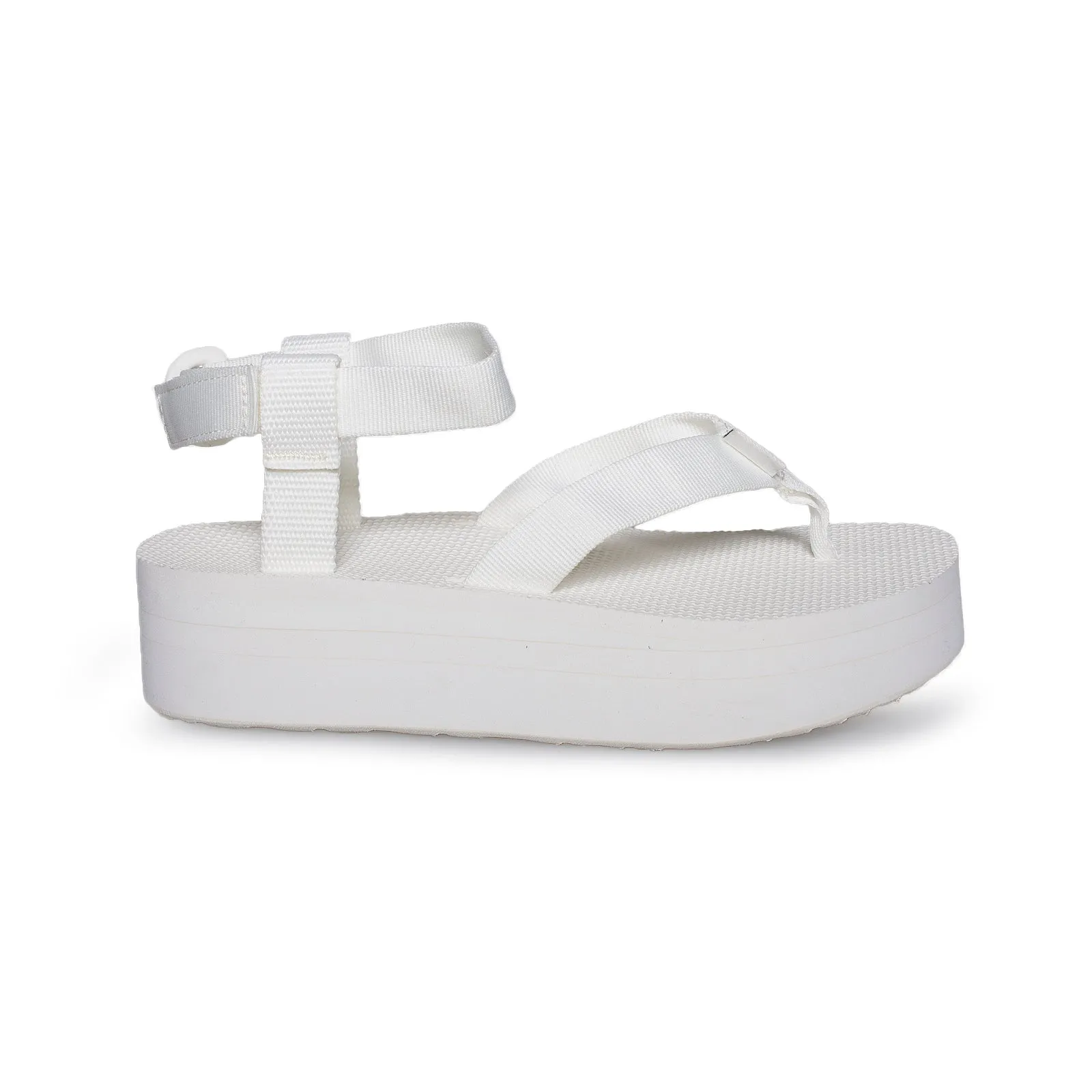 Teva Flatform Sandal Bright White