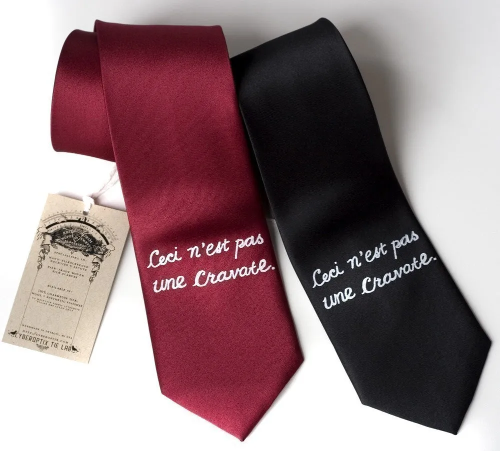 This is Not a Tie Microfiber Necktie