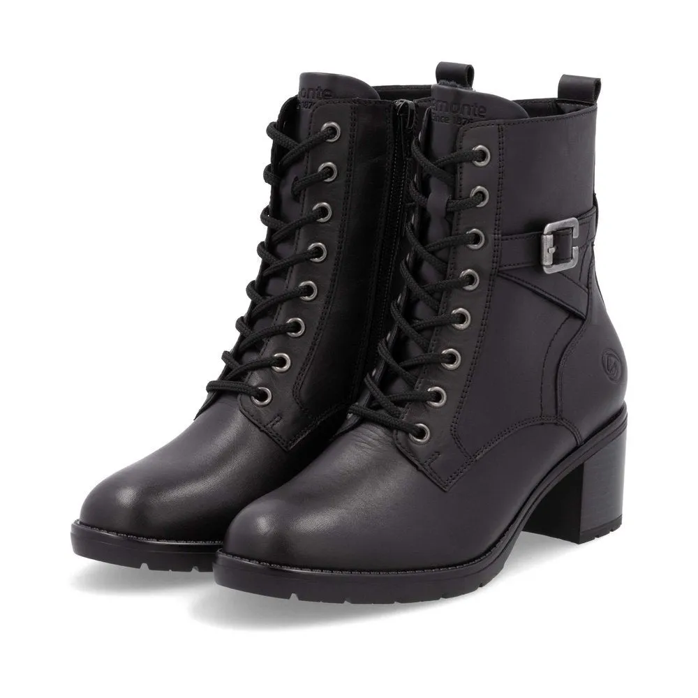 Vine Black Ankle Boots