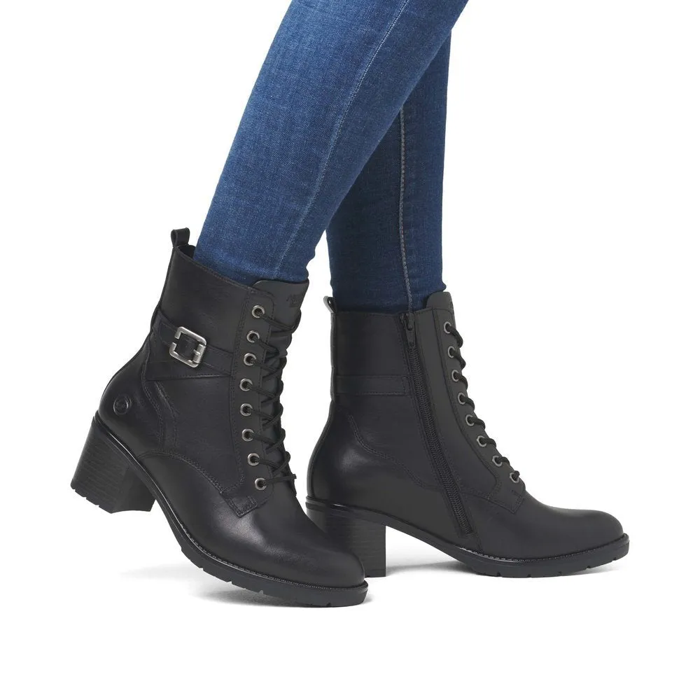 Vine Black Ankle Boots